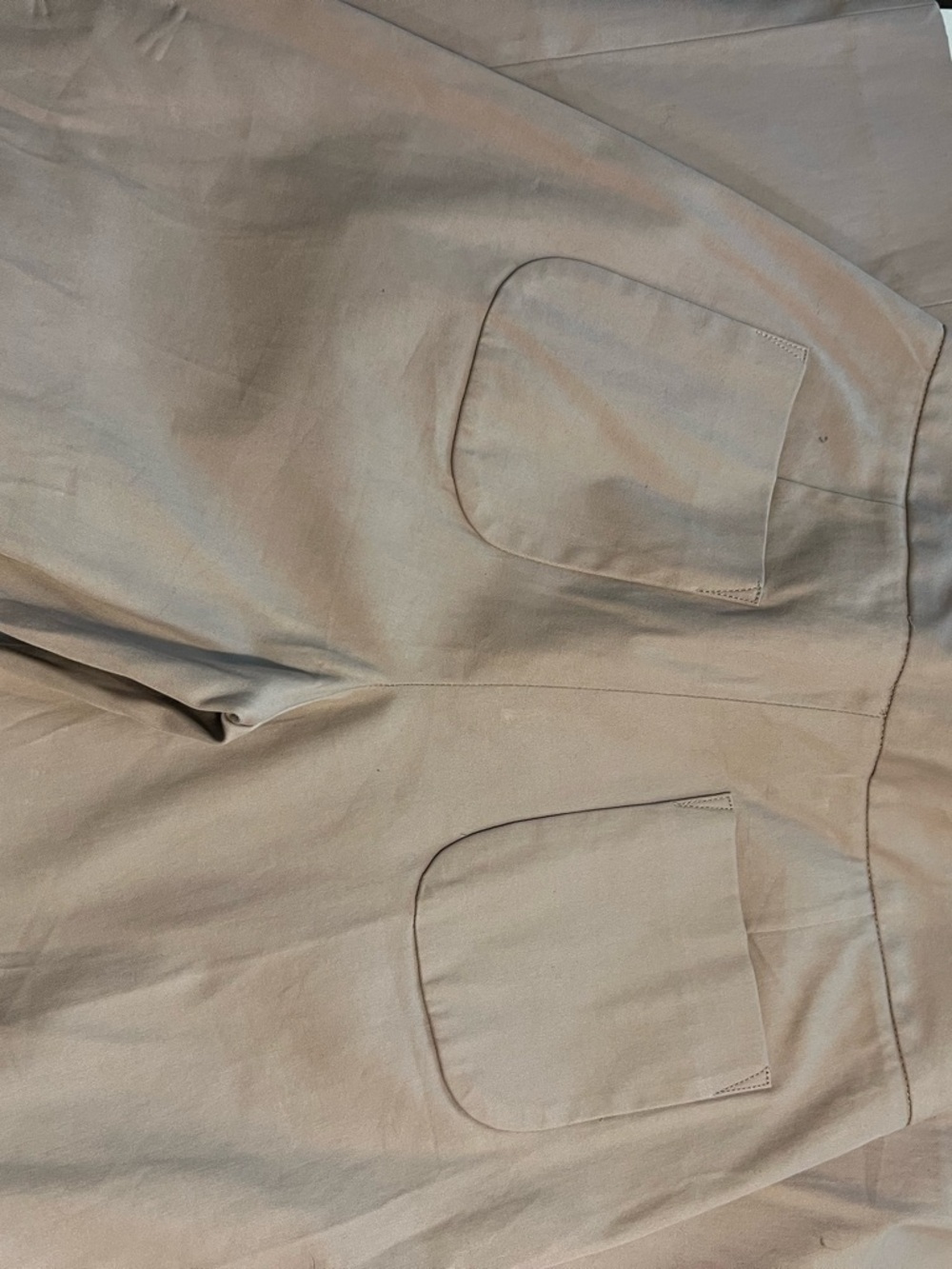 Everlane Taupe Wide-Leg Trousers - Picture 3 of 7